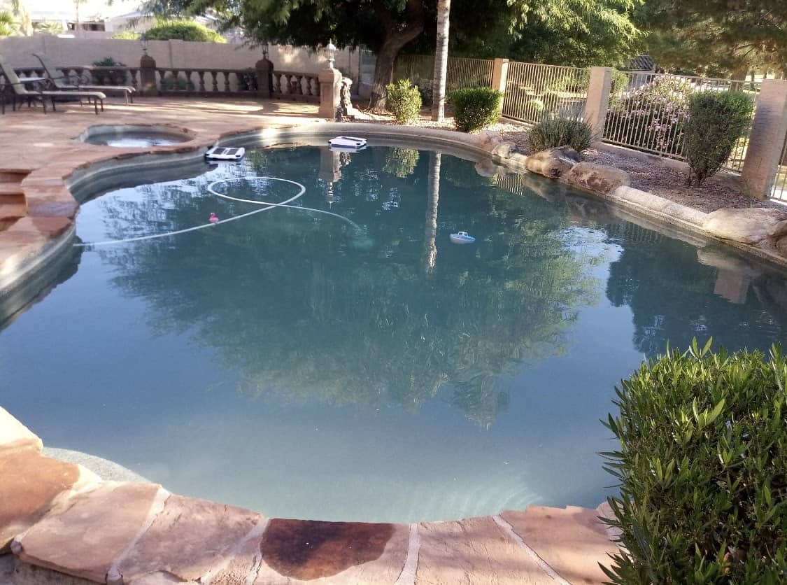 blowing out main drain inground pool